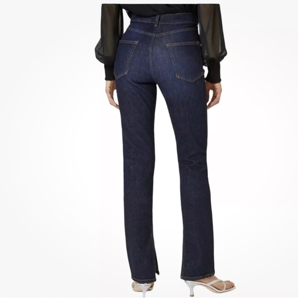 NWT Anthropologie Pilcro the slit straight jeans high rise size 25 - Picture 2 of 15